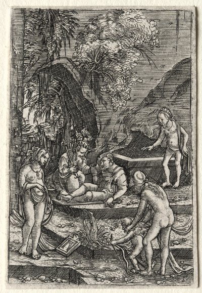 Het oordeel van Paris, 1511 door Albrecht Altdorfer