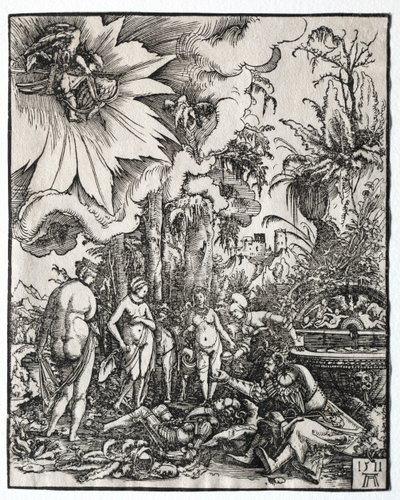 Het Oordeel van Paris door Albrecht Altdorfer