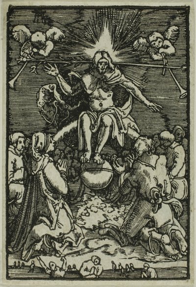 Het Laatste Oordeel, uit De Val en Verlossing van de Mens door Albrecht Altdorfer