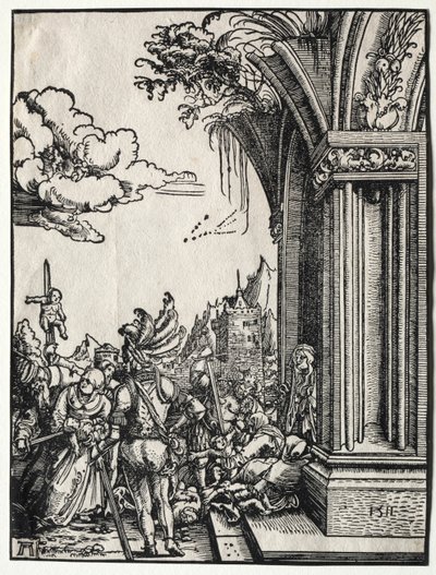 De Kindermoord, 1511 door Albrecht Altdorfer
