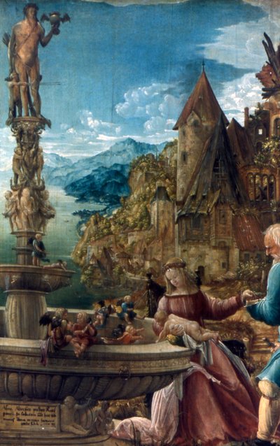 De Rust op de Vlucht naar Egypte, 1510 door Albrecht Altdorfer