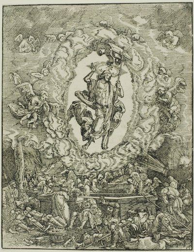 De Opstanding van Christus door Albrecht Altdorfer