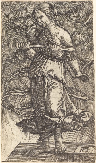 De Zelfmoord van Dido door Albrecht Altdorfer