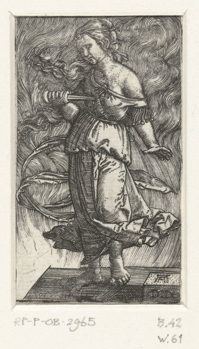 Zelfmoord van Dido door Albrecht Altdorfer