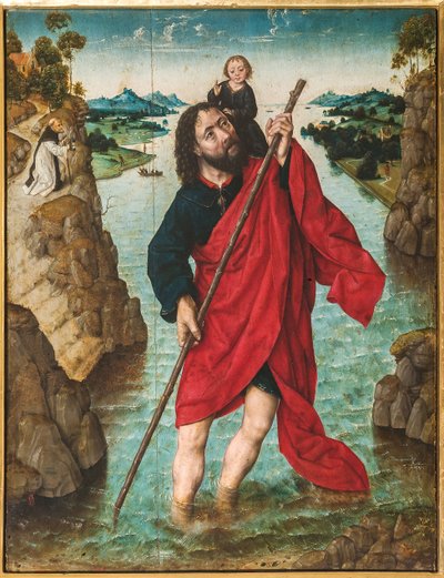 St. Christoffel door Albrecht Bouts