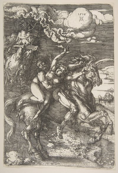 De ontvoering van Proserpina door Albrecht Dürer