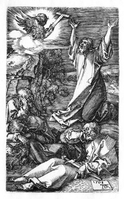 Agonie in de tuin door Albrecht Dürer