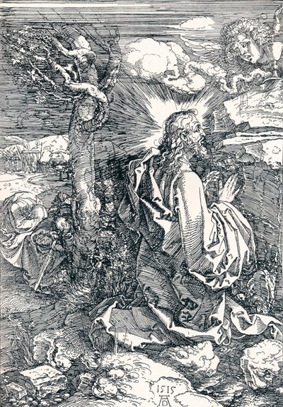 Agonie in de tuin door Albrecht Dürer