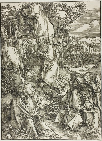 Agonie in de Tuin, uit De Grote Passie door Albrecht Dürer