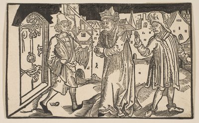 Andria, uit De Komedie van Terence door Albrecht Dürer