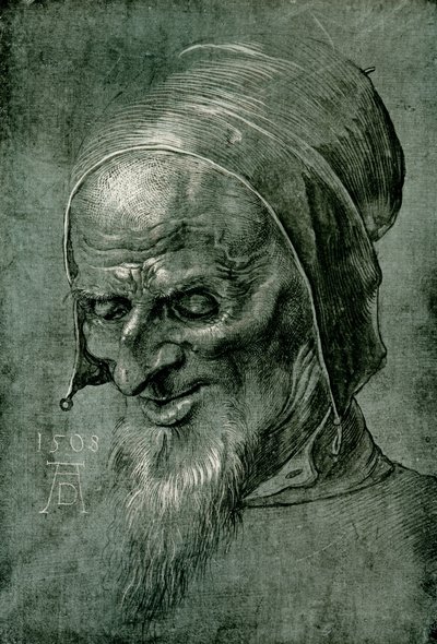 Apostelhoofd van 1508 door Albrecht Dürer