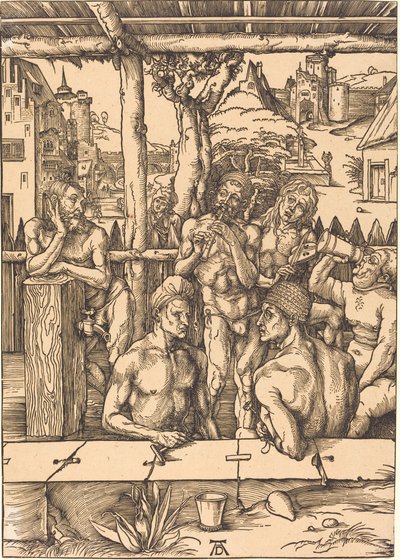 Badhuis door Albrecht Dürer