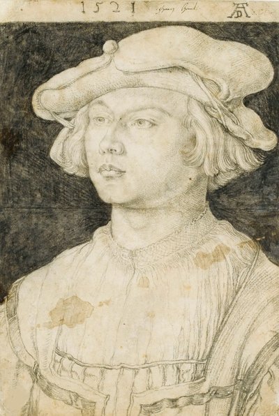 Bernard van Orley, 1521 door Albrecht Dürer