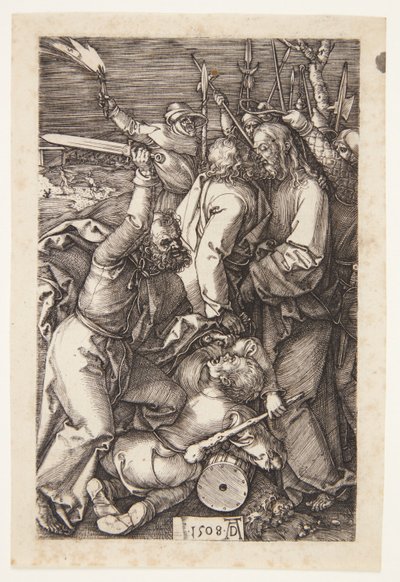 Verraad van Christus door Albrecht Dürer