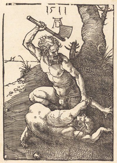 Kaïn doodt Abel, 1511 door Albrecht Dürer