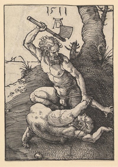 Kaïn doodt Abel door Albrecht Dürer