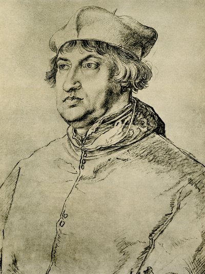 Kardinaal Albrecht van Brandenburg door Albrecht Dürer