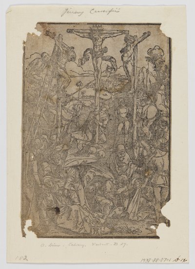 Cavalerie met de drie kruisen door Albrecht Dürer