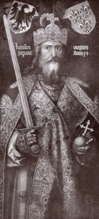 Karel de Grote, illustratie uit 