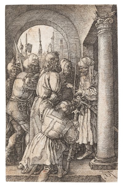 Christus voor Pilatus, 1512 door Albrecht Dürer