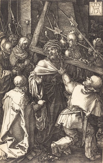 Christus draagt het kruis, 1512 door Albrecht Dürer