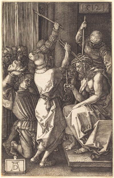 Christus gekroond met doornen door Albrecht Dürer