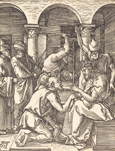 Christus met Doornenkroon door Albrecht Dürer
