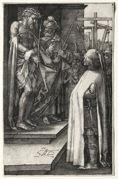 Christus getoond aan het volk door Albrecht Dürer