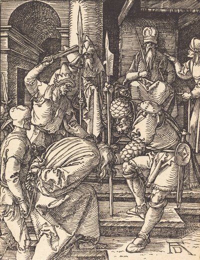 Christus voor Annas door Albrecht Dürer
