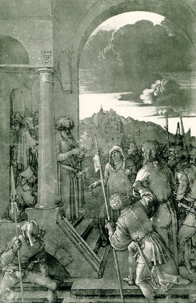 Christus voor Pilatus door Albrecht Dürer