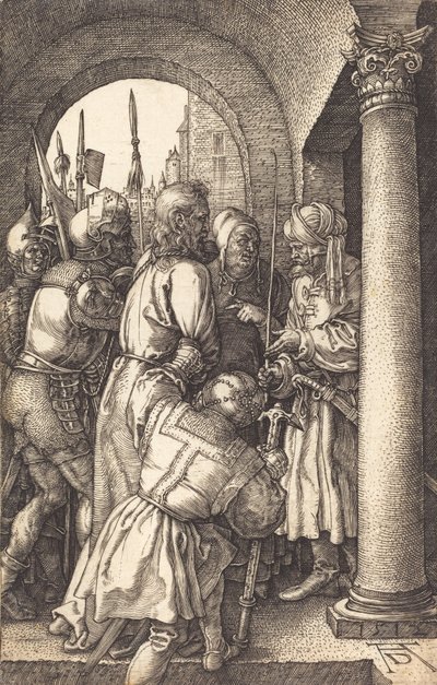 Christus voor Pilatus door Albrecht Dürer