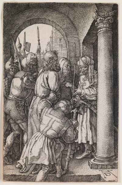 Christus voor Pilatus, uit de serie 