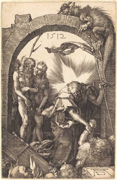 Christus in de Limbus door Albrecht Dürer