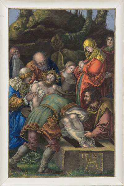 De graflegging van Christus door Albrecht Dürer