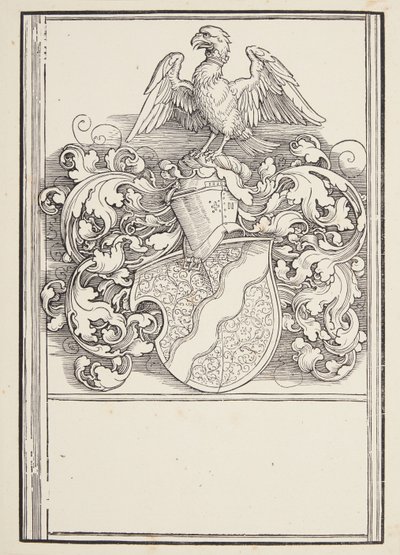 Wapen van Michael Behaim door Albrecht Dürer