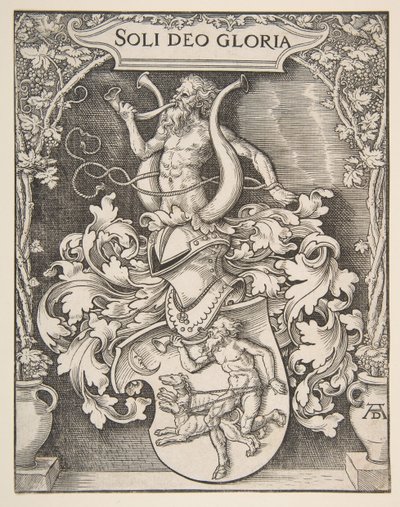 Wapen van Johann Tscherte door Albrecht Dürer