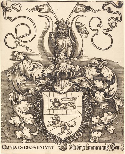 Wapen van Lorenz Staiber door Albrecht Dürer