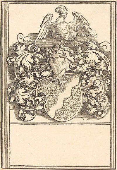 Wapen van Michael Behaim, waarschijnlijk ca. 1520 door Albrecht Dürer