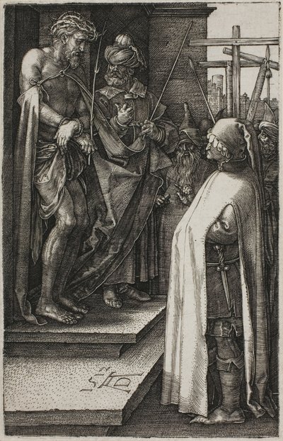 Ecce Homo, uit De Gegraveerde Passie door Albrecht Dürer