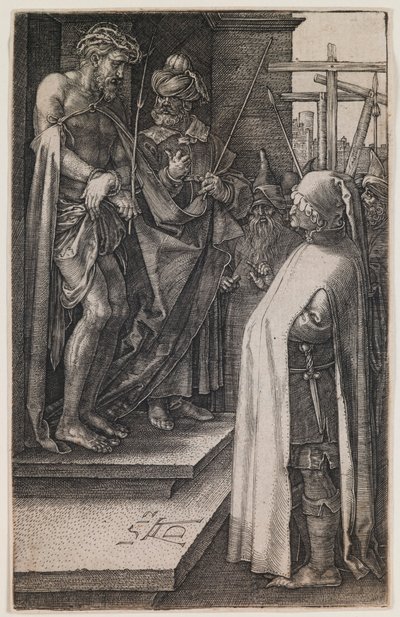 Ecce Homo (The Engraved Passion) door Albrecht Dürer