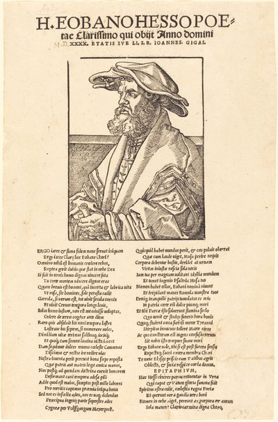 Eobanus Hess door Albrecht Dürer