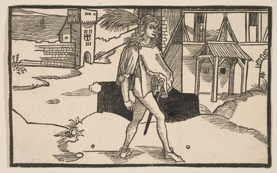 Eunuchus, uit De Komedie van Terence, 19e-eeuwse herdruk door Albrecht Dürer