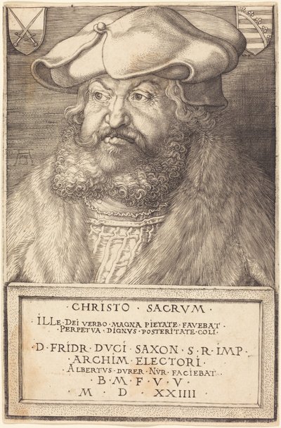 Frederik de Wijze, keurvorst van Saksen door Albrecht Dürer