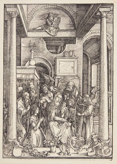 Verheerlijking van de Maagd door Albrecht Dürer