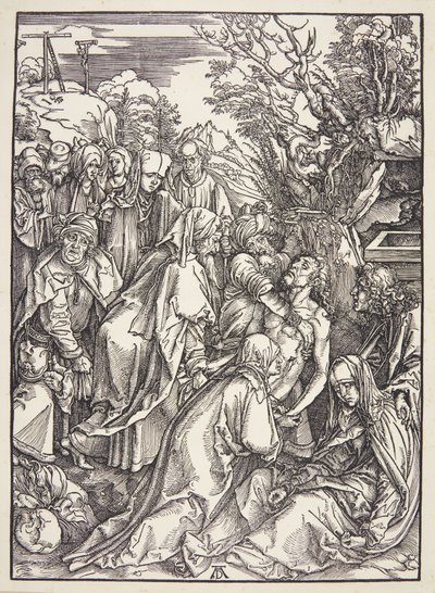 De Begrafenis door Albrecht Dürer