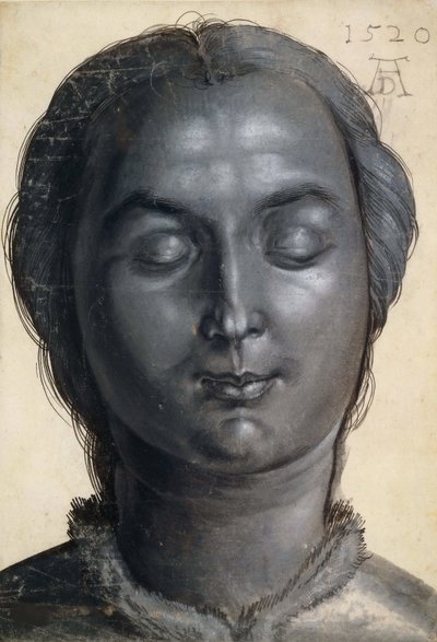 Hoofd van een vrouw, 1520 door Albrecht Dürer