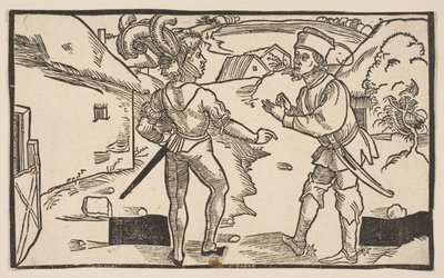 Heauton Timouroumenos, uit De Komedies van Terentius door Albrecht Dürer