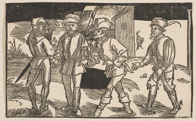 Heauton Timouroumenos, uit De Komedies van Terentius, 19e-eeuwse herdruk door Albrecht Dürer