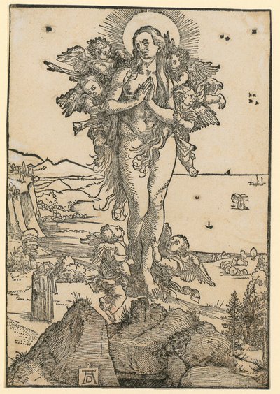 De heilige bisschoppen Nicolaas, Ulrich en Erasmus door Albrecht Dürer