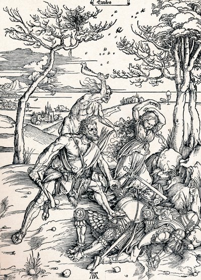 Hercules, 1497 1906 door Albrecht Dürer